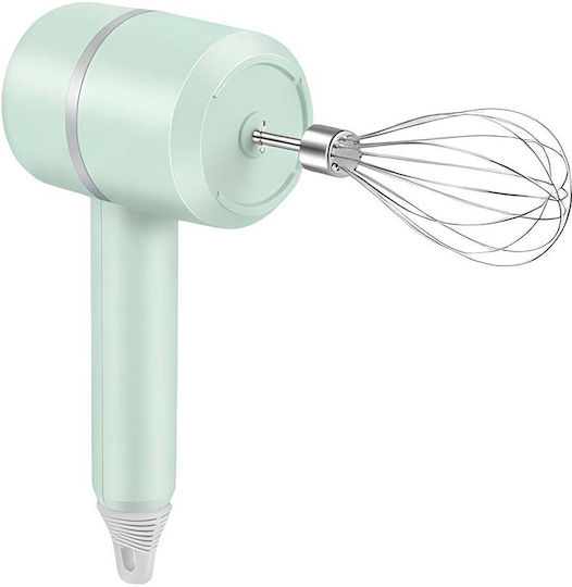 Avizar Wiederaufladbarer Kabelloser Mixer Usb 20w Doppelrührbesen 1200mah Mintgrün