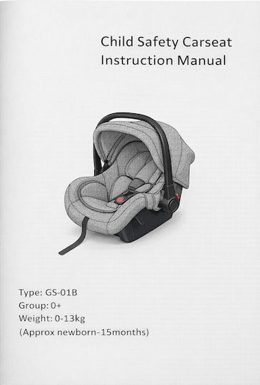 Beboulino Tortoni Baby Car Seat Black 0-13 kg