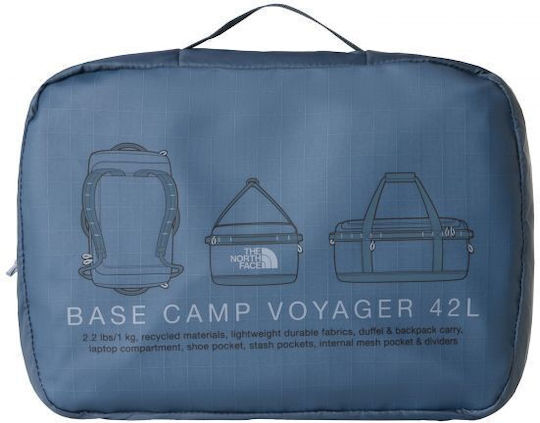 The North Face Base Sac Voyage 42L Gray Fabric M58.4xW25.9xH37.3cm