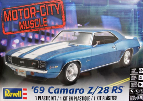 Revell Camaro Z/28 RS Φιγούρα Μοντελισμού Μπλε 113 Κομματιών σε Κλίμακα 1:25 18.7εκ.
