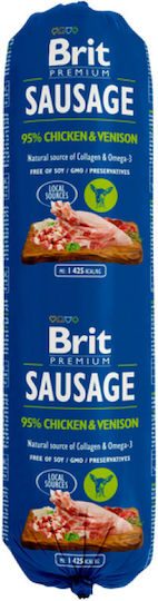 Brit Dog Salami with Chicken and Deer 800g