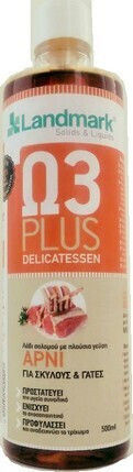 Landmark Ω3 Plus Salmon Oil for Dogs 500ml for General Health