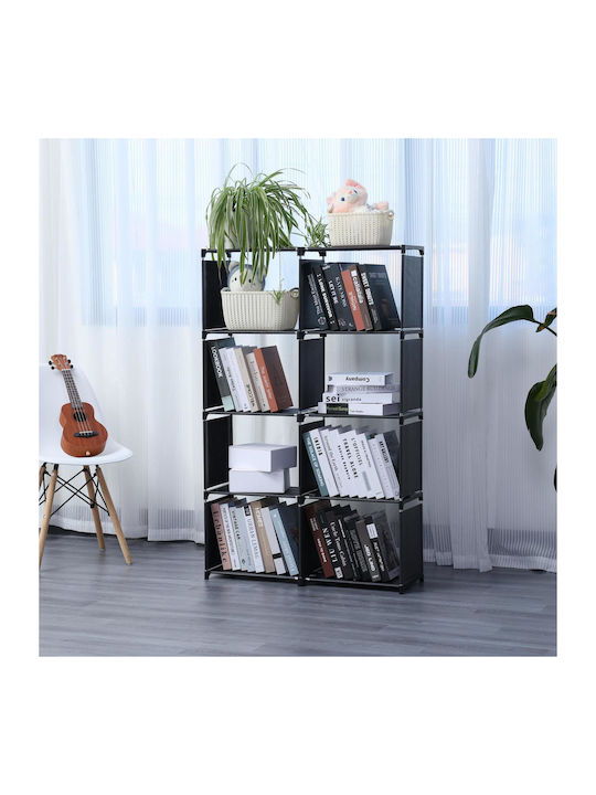 Bibliotecă Multicolor 85x125x125cm