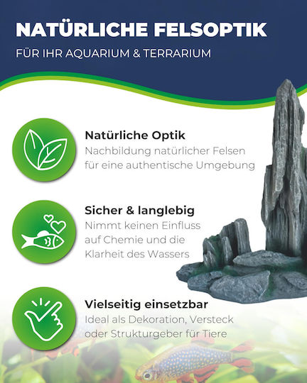 Hobby Aquarium Dekoration Stein