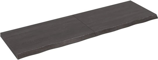 Рафт Стенен 200x60x6см. Сив Рафт Стенен 200x60x6см. Сив