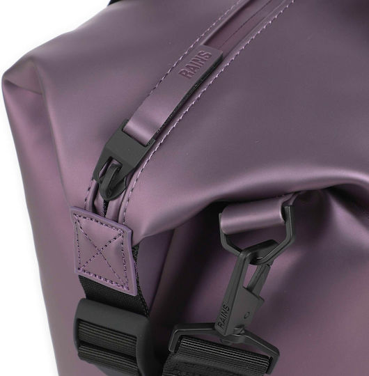 Rains Hilo Weekend Bag Small W3 Σακ Βουαγιάζ Μωβ Υφασμάτινο