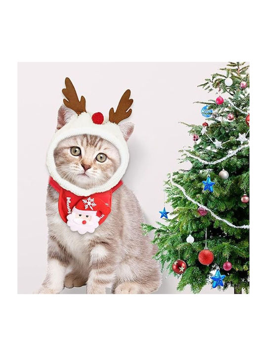 Christmas Dog Hat Reindeer Design
