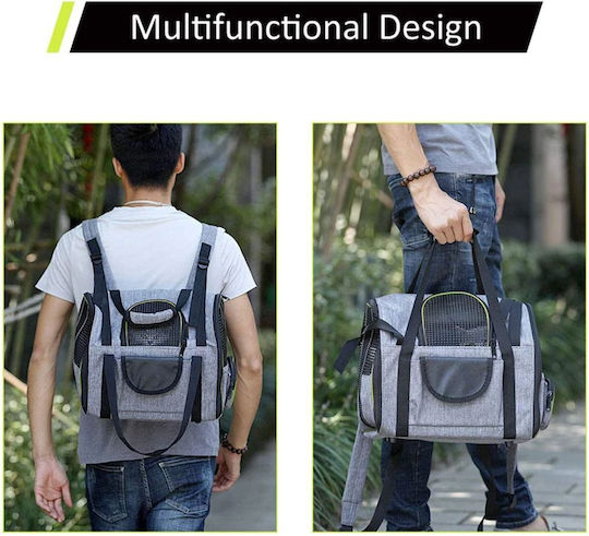 Animal Handbag for Dog Cat Carrying Up to 5kg L41xW33xH24cm