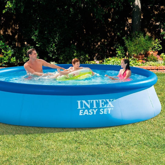 Intex Easy Set Round Swimming Pool PVC 5621L Inflatable 366x76cm Blue with Accessories