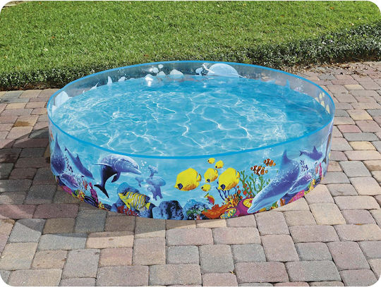 Bestway Piscină Rotundă Pentru Copii PVC Gonflabilă Sea-Life-Pool 749lt