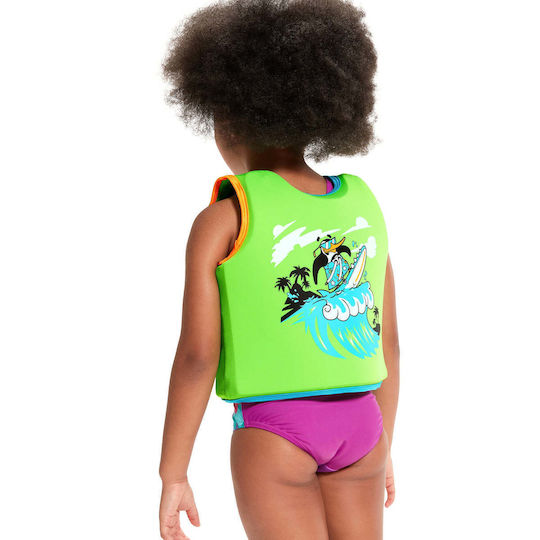 Speedo Kids' Life Jacket Green Penguin