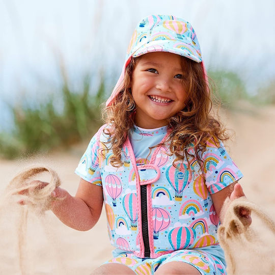 Splash About Kids' Life Jacket Pink Over the Rainbow