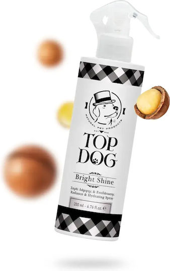 Top Dog Bright Shine Shine Spray Καλλυντικό Σκύλου 200ml