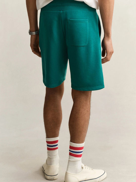 Sport Herren Shorts Dunkelgrün