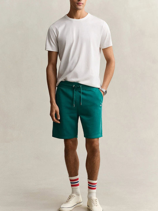 Sport Herren Shorts Dunkelgrün