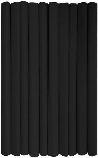 Interdruk Krepppapier Nr. 30 Schwarz 10 Stück