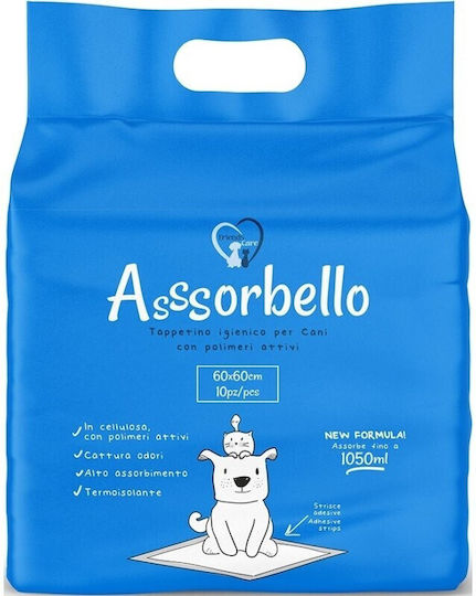Ferribiella Asssorbello Basic Dog Floor Diapers 60x60cm - 60cm 10pcs