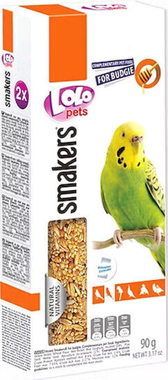 Lolo Pets Τροφή σε Stick για Παπαγαλάκια με Φρούτα 100gr