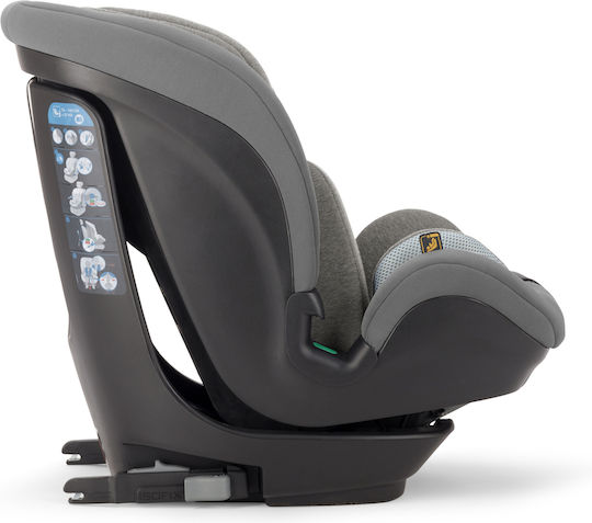 Inglesina Caboto Καθισματάκι Αυτοκινήτου i-Size με Isofix Moon Grey 9-36 kg