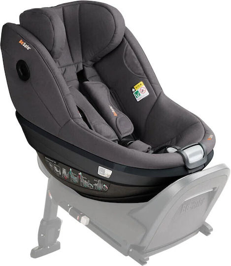 BeSafe Beyond² Детско Столче за Кола с Isofix Dark Grey Melange