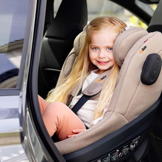 BeSafe Beyond² Baby Car Seat with Isofix Dark Sand Soft Breeze