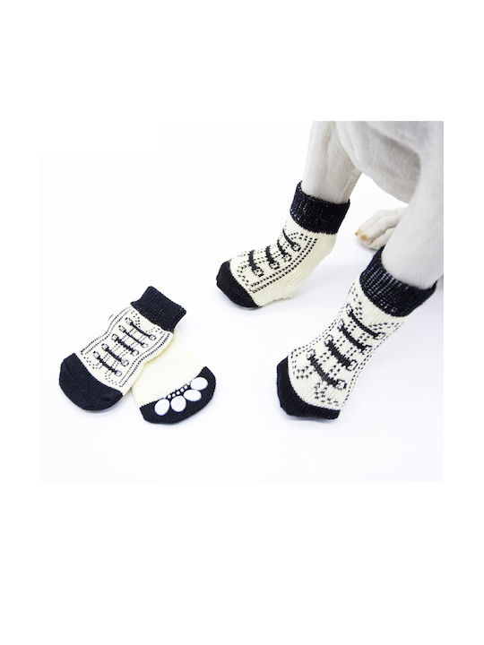 Animal Socks Dog in White Color