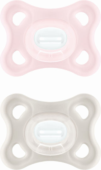Mam Comfort Ортодонтски Биберони Силикон Розов за 3+ месеци 2бр