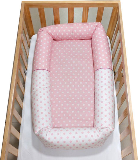 Mother Baby Baby Nestkissen D'Artagnan Rosa 90x50cm