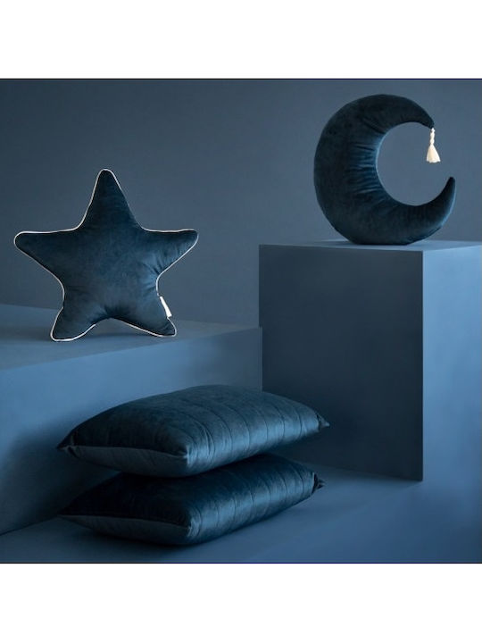 Kinder Wurfkissen Akamba Nacht Blau 112701 M45xY30cm