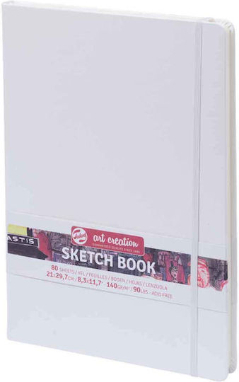 Royal Talens Μπλοκ Σχεδίου Sketchbook Λευκό 9x14cm 80φύλλα 9x14cm