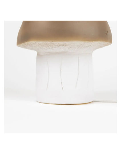 Egmont LED Kinder Dekorative Lampe Egmont Braun 15x15x28εκ.