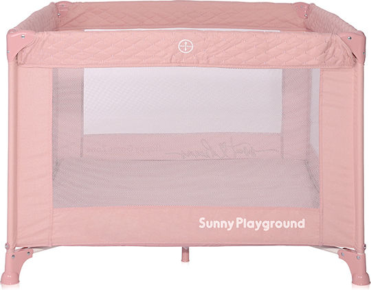 Lorelli Sunny Park mit Matratze Rosa 100x100cm
