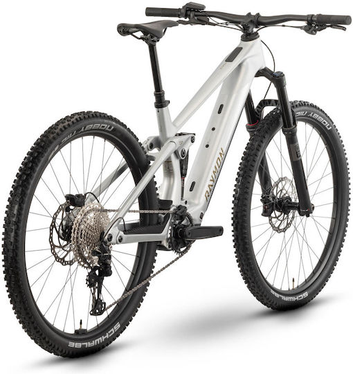 R Raymon Raymon Airok Full Suspension Electric Bicycle 2026 29 Inch 2026 White