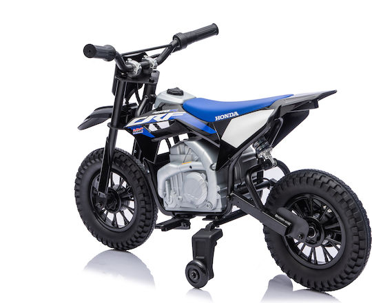 Kinder Elektromotorrad HONDA CRF 450 R PLUS Elektrisch 24 Volt Schwarze A9903