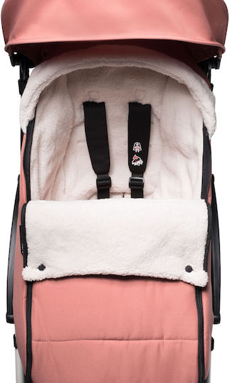 Stokke Stroller Footmuff with Fleece Lining Pink