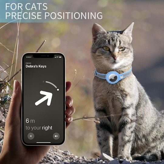 Animal Колие за котки Черен