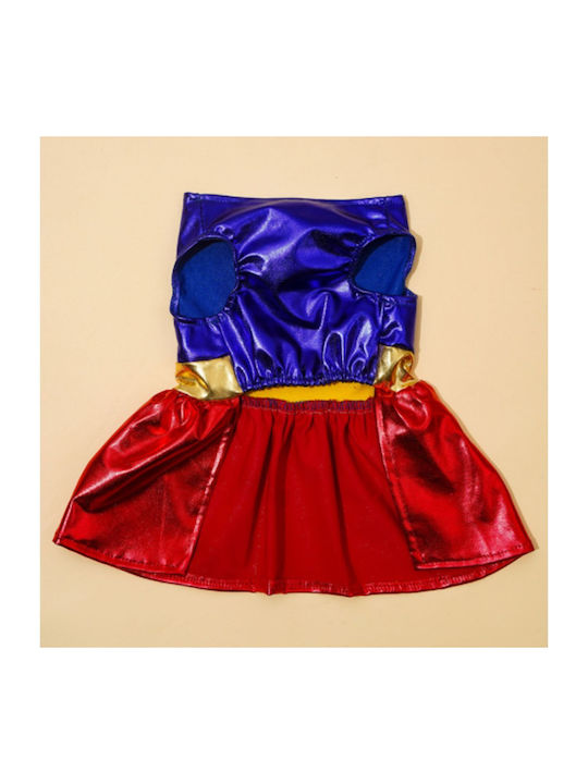 Super Dog Full Body Clothing for Dogs in Red Color