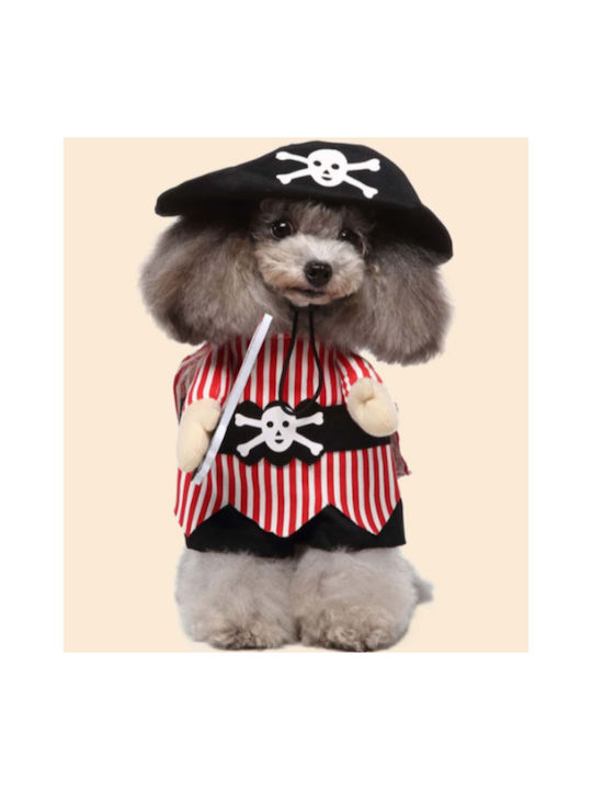 Pirate Full Body Dog Clothing 14x24x17cm