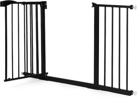 Ecotoys Врата За Куче В Черен Цвят 81 x 74см