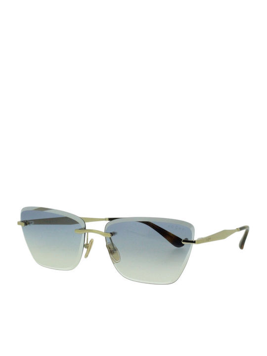 Vogue Unisex Ochelari de Soare cu Ramă Aurie și Lentilă Aurie VO4332S 848/19
