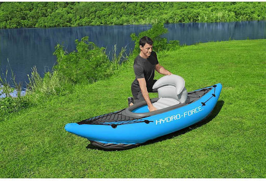 Bestway Hydro-Force 93787 Caiac de Plastic pentru Pescuit pentru 1 Persoană Albastru