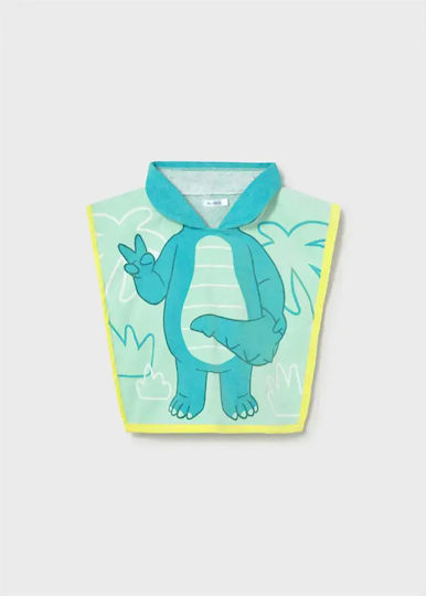 Mayoral Kinder-Strandtuch Poncho Croco