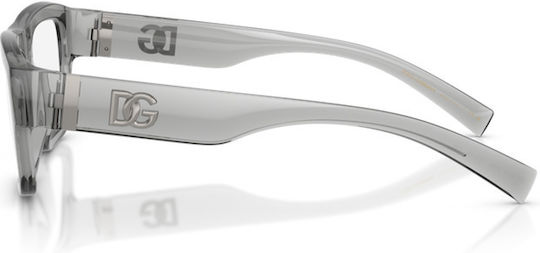 Dolce & Gabbana 5114 3160 Brillengestelle mit Rezept Farbe Grau