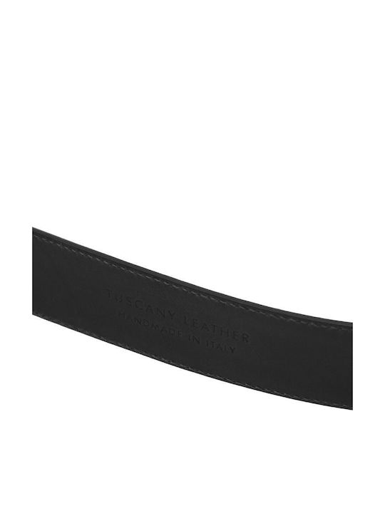 Herren Gürtel Leder Schwarz