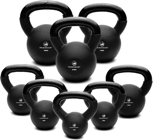 Pegasus Kettlebell от Чугун 16кг Черен