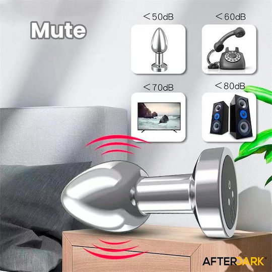 LateToBed Anal Plug with Vibration Small 7.6cm