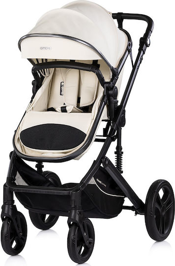 Chipolino Amore Reversible 2 in 1 Baby Stroller Suitable for Newborn Cashmere 11kg
