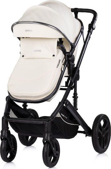 Chipolino Amore Reversible 2 in 1 Baby Stroller Suitable for Newborn Cashmere 11kg