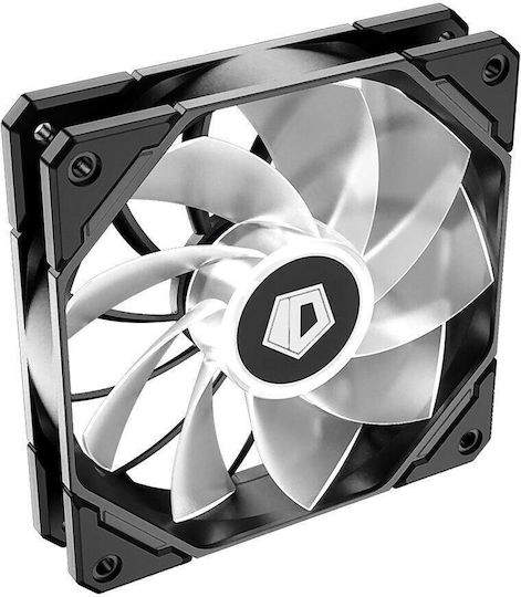 ID-Cooling Ventilator Pentru Carcasă TF-12025 Pro Lamă Inversată (1800rpm / 82.5cfm) cu Iluminare ARGB
