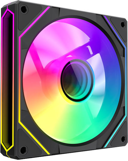 GameMax Case Fan 120mm (1600rpm / 44.35cfm) με ARGB Φωτισμό